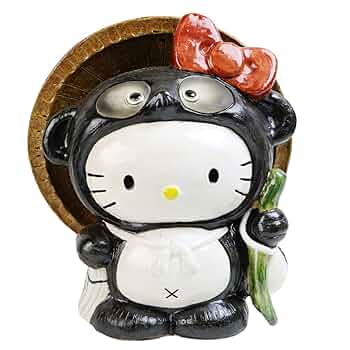 信楽焼きたぬき（S） ハローキティ狸 陶器タヌキ Amazon.co.jp: 信楽焼 ハローキティー（大）【ta-0152 】 しが